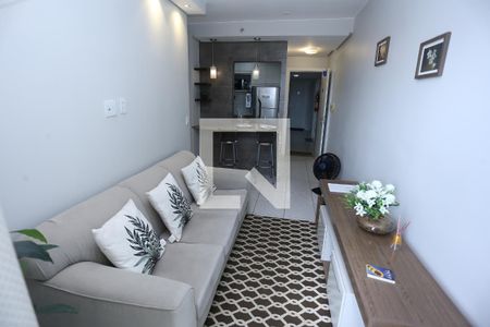 sala de apartamento para alugar com 1 quarto, 43m² em Sul (águas Claras), Brasília