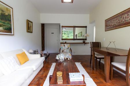 Sala de apartamento à venda com 3 quartos, 85m² em Cosme Velho, Rio de Janeiro