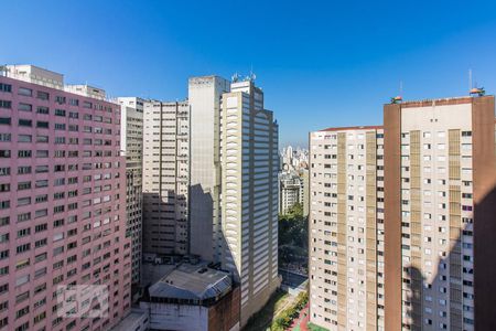 Vista de kitnet/studio para alugar com 1 quarto, 37m² em República, São Paulo