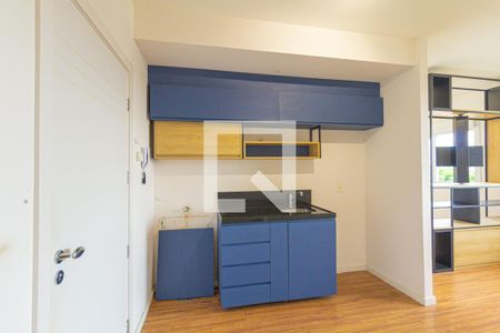 Sala/Cozinha de apartamento para alugar com 1 quarto, 36m² em Marechal Rondon, Canoas