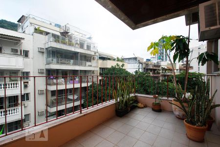 Varanda da Sala de apartamento à venda com 2 quartos, 190m² em Humaitá, Rio de Janeiro