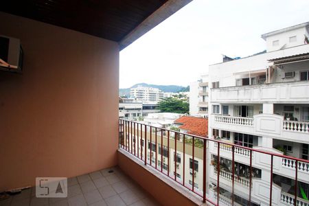 Varanda da Sala de apartamento à venda com 2 quartos, 190m² em Humaitá, Rio de Janeiro
