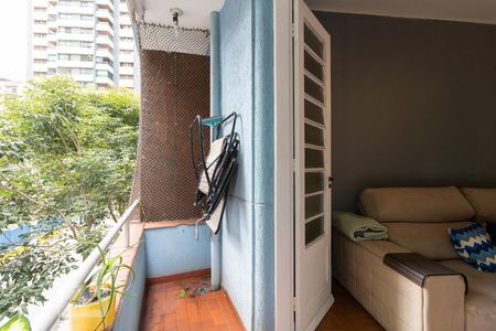 Varanda da Sala de apartamento para alugar com 2 quartos, 87m² em Aclimação, São Paulo