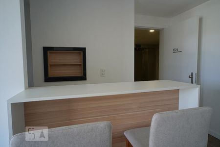 Sala - churrasqueira de apartamento para alugar com 2 quartos, 58m² em Jardim do Salso, Porto Alegre