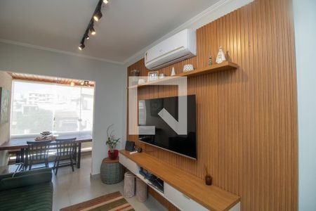 Sala de apartamento para alugar com 1 quarto, 52m² em Jardim Irajá, Ribeirão Preto