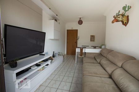 Sala de apartamento para alugar com 2 quartos, 64m² em Residencial Flórida, Ribeirão Preto