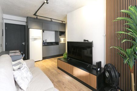 Sala de apartamento para alugar com 1 quarto, 30m² em Consolação, São Paulo