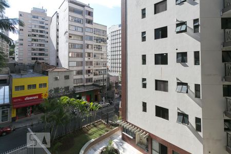 Vista da Sala de apartamento para alugar com 1 quarto, 30m² em Consolação, São Paulo