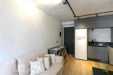 Sala de apartamento para alugar com 1 quarto, 30m² em Consolação, São Paulo