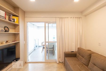 Sala de apartamento para alugar com 1 quarto, 42m² em Pinheiros, São Paulo