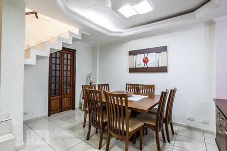 Sala de Jantar de casa à venda com 5 quartos, 286m² em Parque Jaçatuba, Santo André