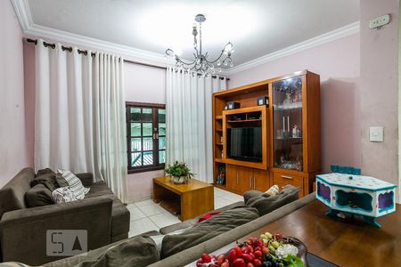 Sala de Estar de casa à venda com 5 quartos, 286m² em Parque Jaçatuba, Santo André
