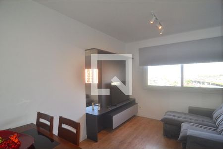 Sala de apartamento à venda com 1 quarto, 38m² em Marechal Rondon, Canoas