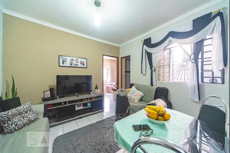 Sala de casa à venda com 2 quartos, 114m² em Vila Linda, Santo André