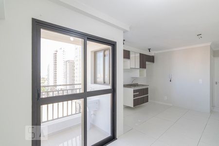 Sala de apartamento à venda com 1 quarto, 41m² em Vila Valparaíso, Santo André