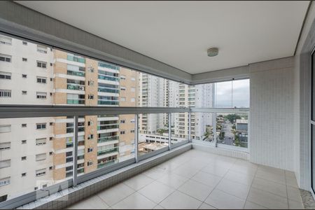 Varanda de apartamento para alugar com 3 quartos, 111m² em Ponta da Praia, Santos