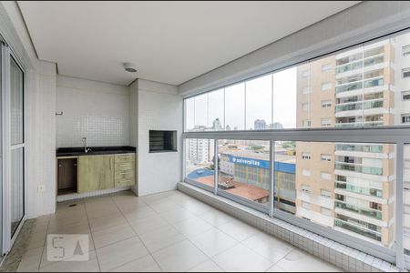 Varanda de apartamento para alugar com 3 quartos, 111m² em Ponta da Praia, Santos