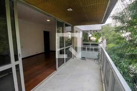 Varanda da Sala de apartamento para alugar com 3 quartos, 138m² em Botafogo, Rio de Janeiro