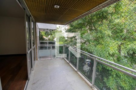 Varanda da Sala de apartamento para alugar com 3 quartos, 138m² em Botafogo, Rio de Janeiro