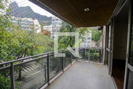 Varanda da Sala de apartamento para alugar com 3 quartos, 138m² em Botafogo, Rio de Janeiro