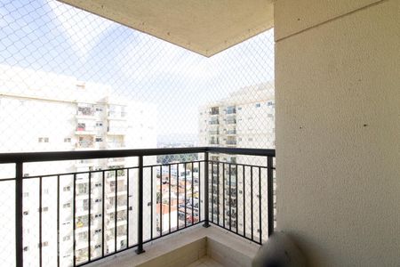 Varanda da Sala de apartamento à venda com 2 quartos, 70m² em Vila Augusta, Guarulhos