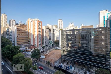 Sala - Vista de apartamento à venda com 4 quartos, 280m² em Jardim Paulista, São Paulo