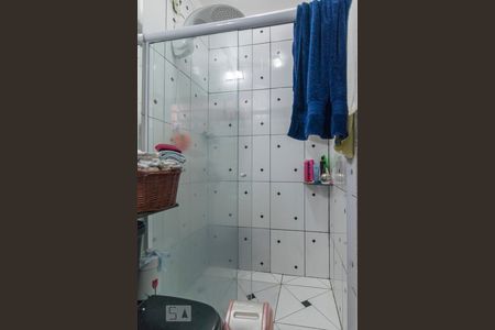 Banheiro da Suíte de casa à venda com 3 quartos, 100m² em Vila Guiomar, Santo André