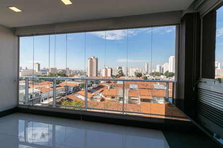 Varanda de apartamento à venda com 1 quarto, 52m² em Vila Gomes Cardim, São Paulo