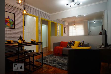 Sala de apartamento à venda com 2 quartos, 62m² em Rio Branco, Porto Alegre