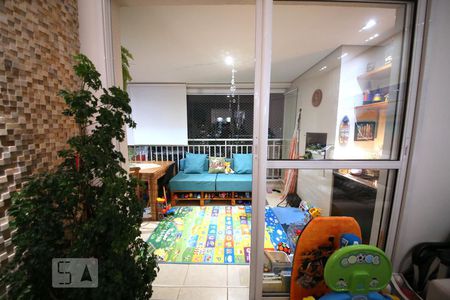 Varanda Gourmet de apartamento à venda com 3 quartos, 82m² em Vila Cruzeiro, São Paulo