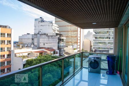 Varanda da Sala de apartamento à venda com 2 quartos, 85m² em Ipanema, Rio de Janeiro