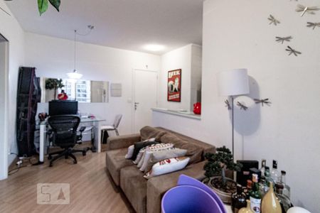 Sala de apartamento à venda com 1 quarto, 50m² em Vila Olímpia, São Paulo