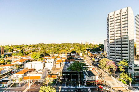 Vista Sala de apartamento para alugar com 2 quartos, 95m² em Santo Amaro, São Paulo