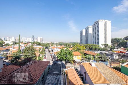 Sala/Quarto - Varanda Vista de kitnet/studio à venda com 1 quarto, 35m² em Vila Madalena, São Paulo