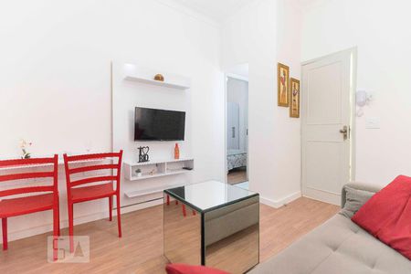 Sala - TV de apartamento para alugar com 1 quarto, 45m² em Botafogo, Rio de Janeiro