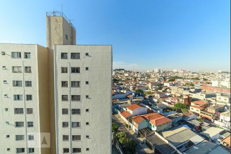 Vista da Sala de apartamento à venda com 2 quartos, 75m² em Nova Gerti, São Caetano do Sul