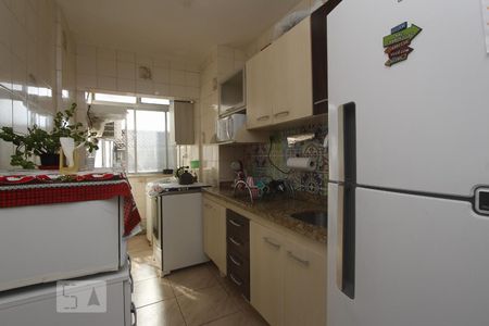 COZINHA de apartamento à venda com 1 quarto, 38m² em São Sebastião, Porto Alegre