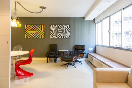 Sala de apartamento para alugar com 2 quartos, 80m² em Itaim Bibi, São Paulo