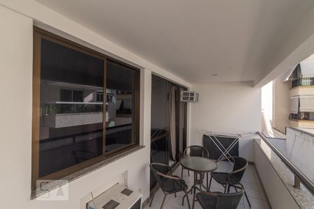 Varanda da Sala de apartamento à venda com 3 quartos, 82m² em Recreio dos Bandeirantes, Rio de Janeiro