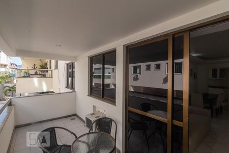 Varanda da Sala de apartamento à venda com 3 quartos, 82m² em Recreio dos Bandeirantes, Rio de Janeiro