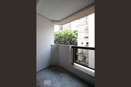 Varanda de apartamento à venda com 1 quarto, 40m² em Higienópolis, São Paulo