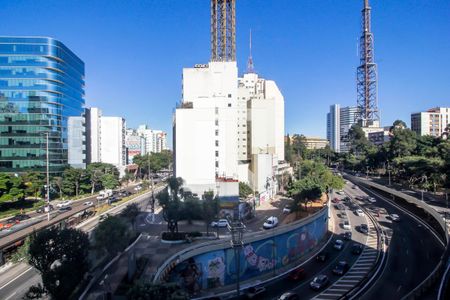 Vista da Sala de apartamento para alugar com 3 quartos, 104m² em Consolação, São Paulo