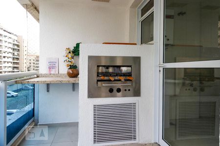 Varanda gourmet de apartamento à venda com 2 quartos, 80m² em Recreio dos Bandeirantes, Rio de Janeiro