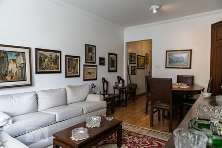 Sala de apartamento para alugar com 2 quartos, 110m² em Gonzaga, Santos