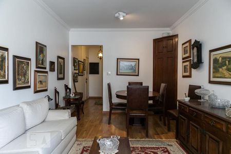 Sala de apartamento para alugar com 2 quartos, 110m² em Gonzaga, Santos