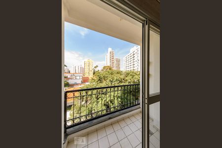 Sacada da Sala de apartamento à venda com 1 quarto, 50m² em Centro, Campinas