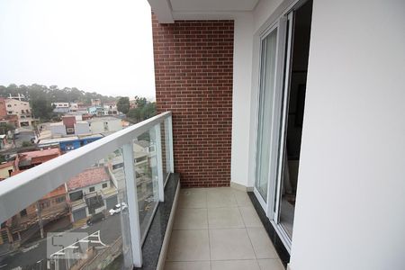 Varanda da Sala  de apartamento para alugar com 2 quartos, 55m² em Baeta Neves, São Bernardo do Campo