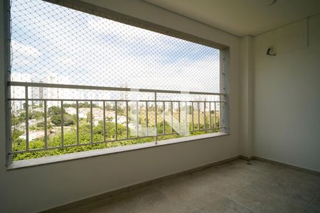 Varanda da Sala de apartamento para alugar com 3 quartos, 80m² em Parque Campolim, Sorocaba