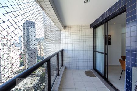 varanda de apartamento à venda com 2 quartos, 55m² em Vila Nova Conceição, São Paulo