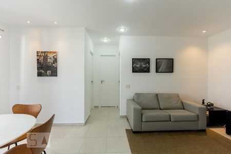 Sala de apartamento para alugar com 2 quartos, 55m² em Vila Nova Conceição, São Paulo